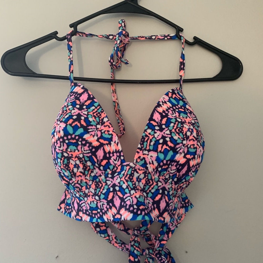 Aerie Geometric Bikini Top and Bottom
